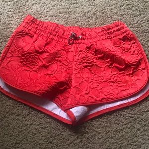 Adidas floral hot shorts